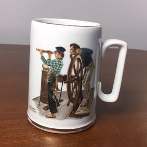 Norman Rockwell mug